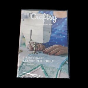Startup Project Starry Patch Quilt CRAFTSY DVD SEALED Video Class Quilting